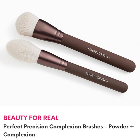 ✨ Brand New ✨ BEAUTY FOR REAL Perfect Precision Complexion Brushes - Picture 2 of 2